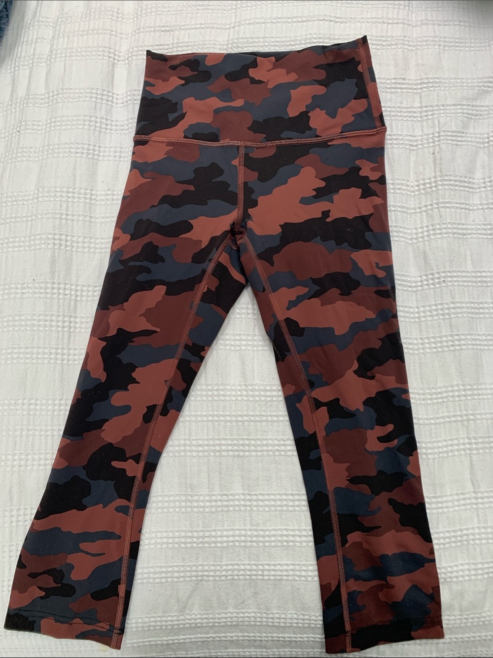 lululemon athletica Camo Zip Jacket in Coral, Black, Blue